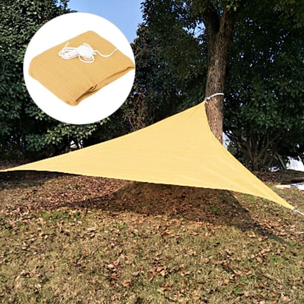 Utomhus triangulär solskyddsmarkis – Trädgårdsterrassmarkis, 3x3x3 meter