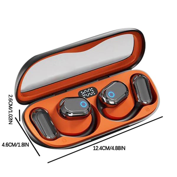 Bluetooth trådløse øretelefoner In-Ear Stereo TWS 5.3 Ørekrog - Hvid