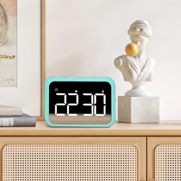 LED elektronisk timer digital timer køkken nedtællingspåmindelse (uden batteri)