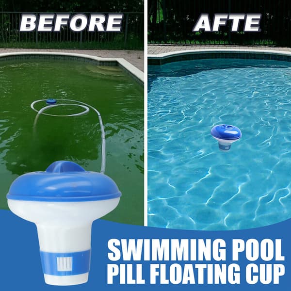 Poolapplikator Tablett Flytande Dispenser Ingen Läckagedesign