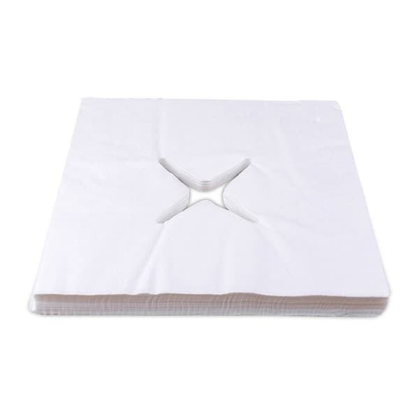 200 stk. engangs massage ansigtspuder/næse-strips, 35cm x 35cm