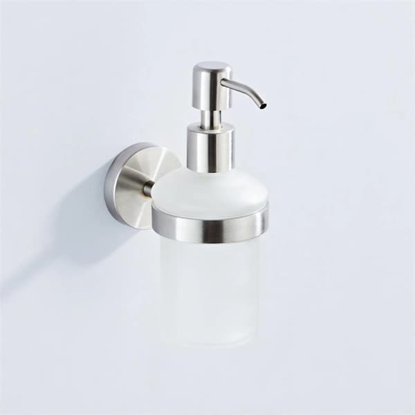 400 ml sæbedispenser, vægmonteret, 304 SS