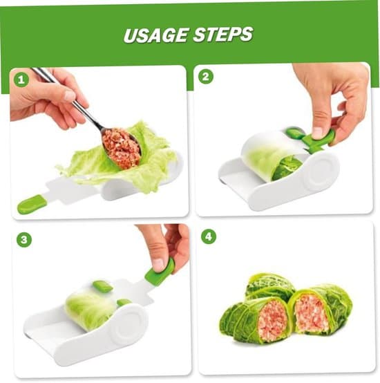 Sushi Roll Maker - Vårrulle Maker Köksrulle - Matrulle Maker - Enkel och Snabb - 16.5x8x5 cm - Ej specificerad