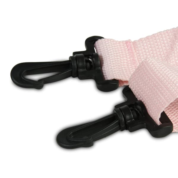 Premium ersättningsaxelremmar med vadderade laptopväskor, 2-pack, rosa