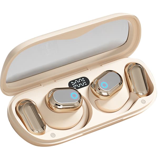 Bluetooth trådløse øretelefoner In-Ear Stereo TWS 5.3 Ørekrog - Hvid