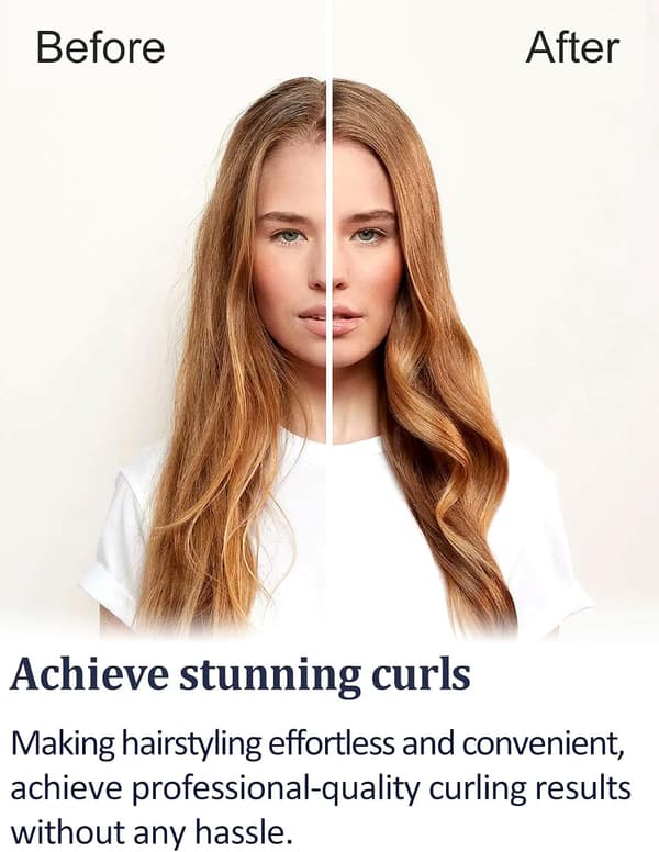 Automatisk krøllejernsopsats med 2 krøllejern, til Dyson Sonic hårtørrer.