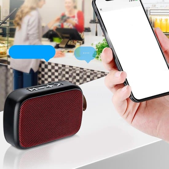 Bärbar Bluetooth-högtalare med U-disk minneskort - Liten trådlös utomhusbashögtalare