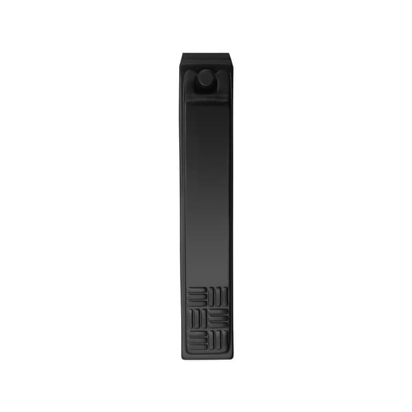 Negleklippere med buede/lige blade, rustfrit stål, til mænd/kvinder - sort