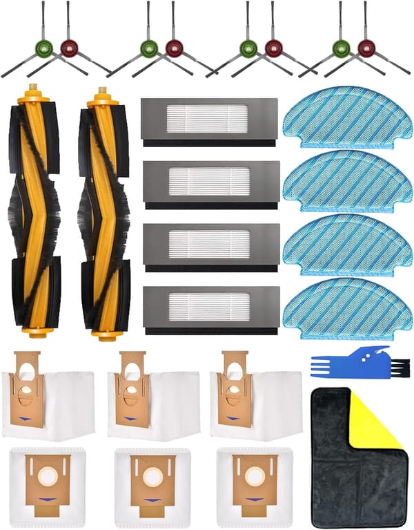 20-delars kit Ecovacs DEEBOT N10 N10 Plus OZMO N8 Tillbehör