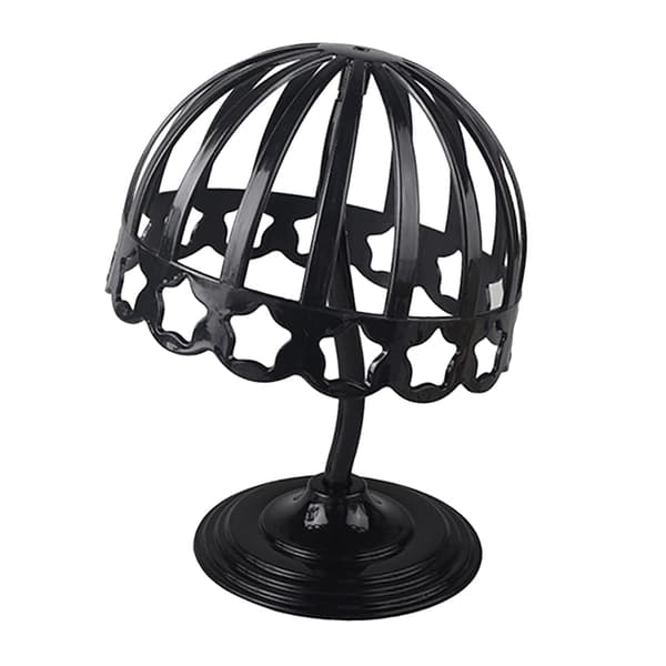 Baby parykhætte ramme, plastik, 52cm, sort