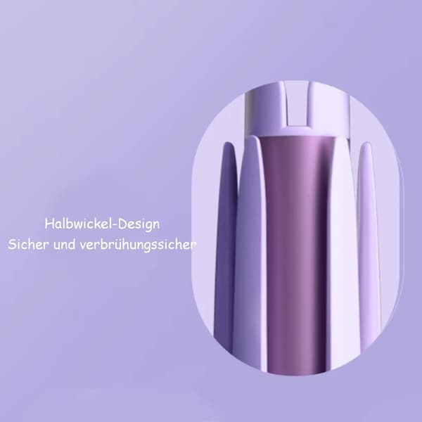 32 mm helautomatisk locktång, rosa