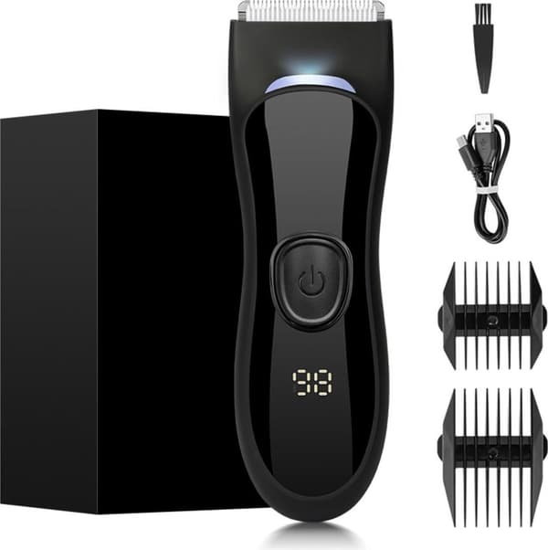 Multi-anvendelig Elektrisk Kropshårstrimmer til Mænd - Vandtæt, USB-interface
