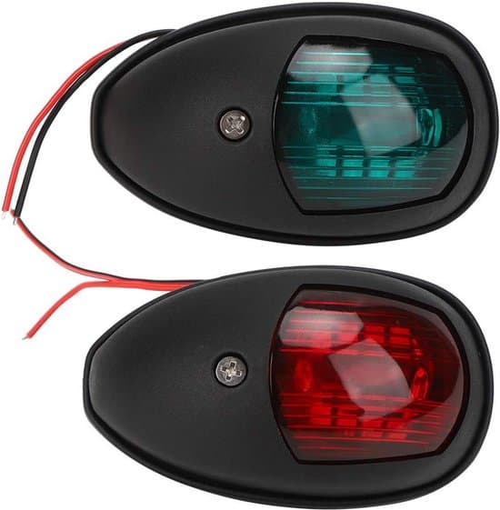 Marine LED navigationslys (rød/grøn) 10-30V ankerlys