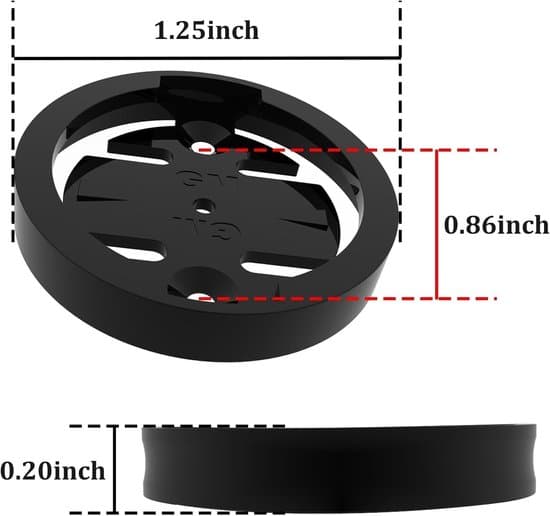 Cykelcomputer adapterkit - 4 universelle beslag - til Garmin og andre mærker