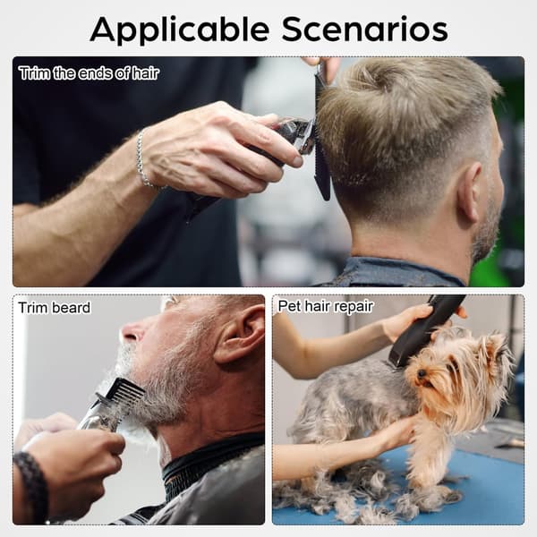 Manuel hårklipper Gammeldags lydløs barbering klipning