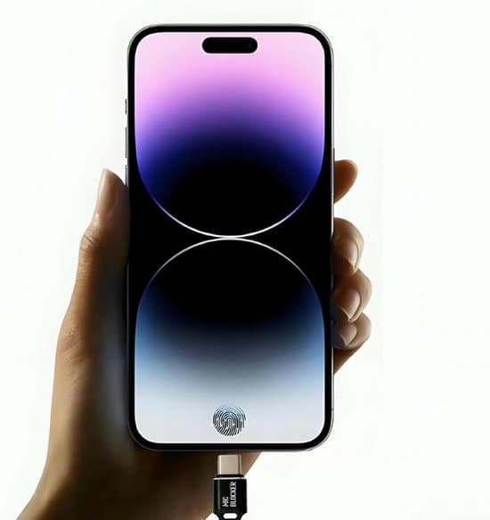 Typ-C Mikrofonblockerare – Sekretessskydd och Avlyssningsskydd för iPhone 15/Pro/Max, iPad Pro/Air/Mini, Mac, Android, Windows (2 stycken)