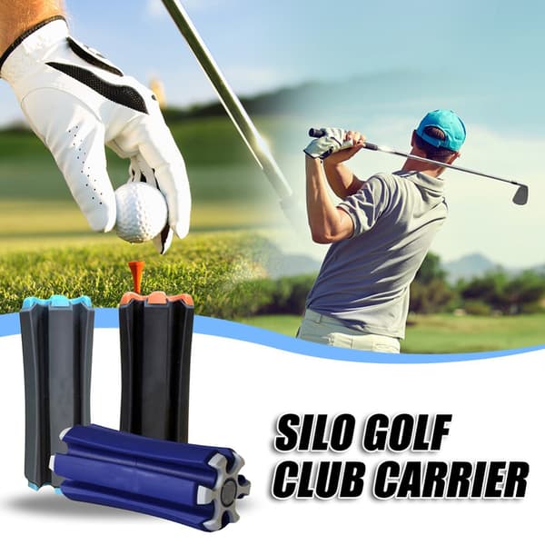 Golfmailan pidike kiinteät säilytystelineet Golfmailan pidike pidike tuki sininen