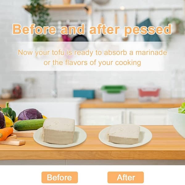 Tofupress Diskmaskin Justerbar Avlopp Vegetarisk