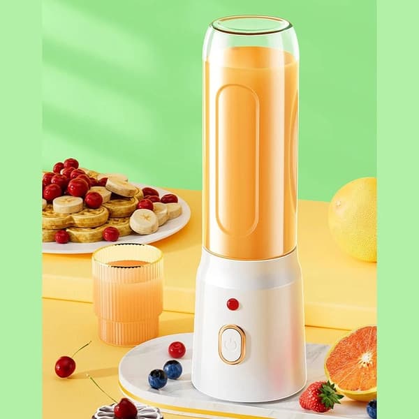 Elektrisk Bärbar Mixer Resa Camping