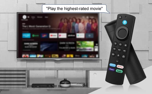 Röstfjärrkontroll Fire TV Stick Lite 4K Alexa 3:e generationen