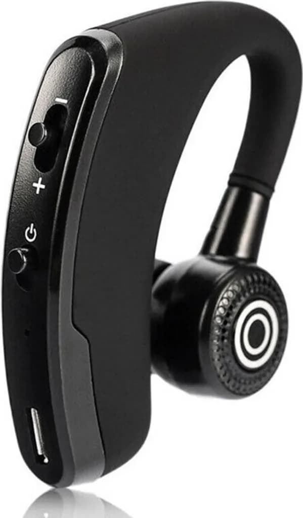 Mono Bluetooth 4.1 headset med mikrofon til håndfri opkald, Android, ultralet in-ear.