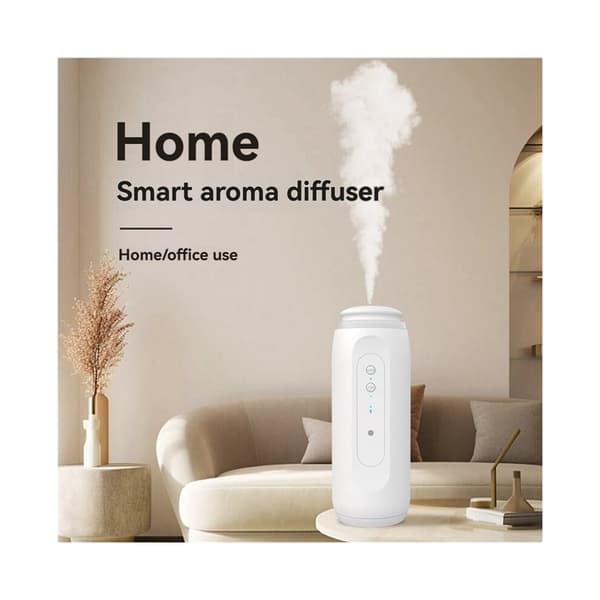 Väggmonterad aromdiffuser med rörelseaktiverad nattlampa och smart app