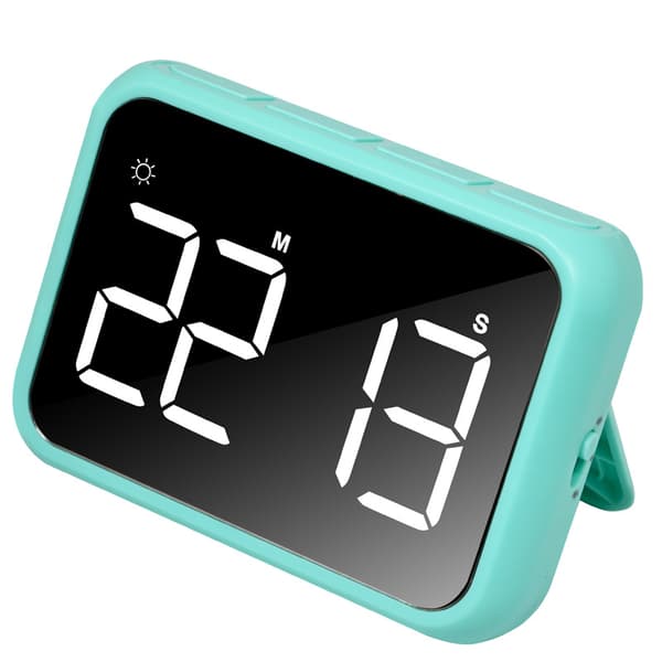 LED elektronisk timer digital timer køkken nedtællingspåmindelse (uden batteri)