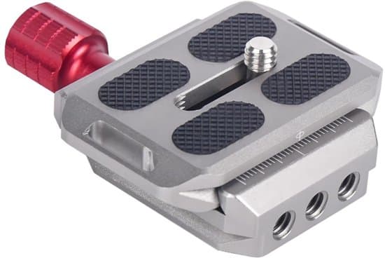 Quick Release Pladesystem med 1/4\" Skrue til Arca Klemmebase & Kamerastativer