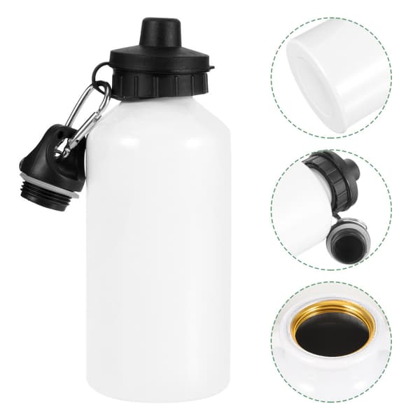 Resekaffekopp Utomhusvattenflaskor för män Sublimeringsmugg Kontor