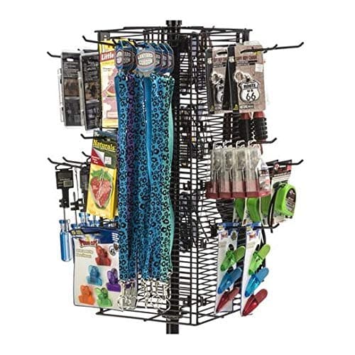 11 cm svarta nätkrokar, 4-pack