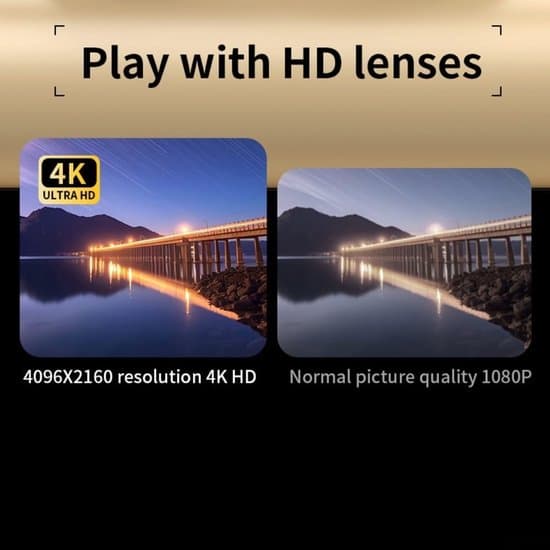 Digitalkamera - 4K - 48 MP - 8x Zoom - 6,1 cm Display - Brun