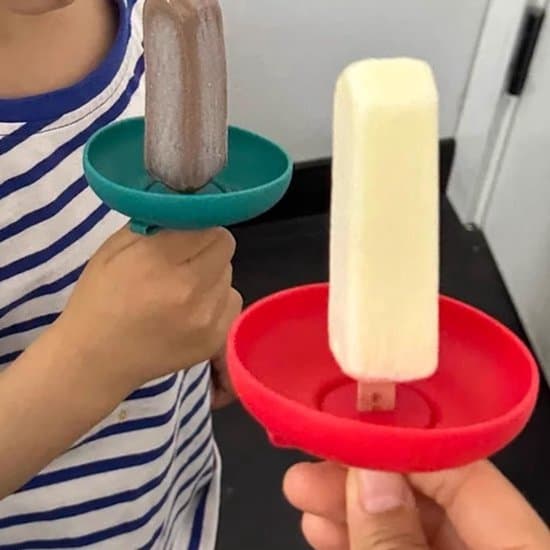 2-pack barnvänliga ispåsar i silikon med läckageskydd