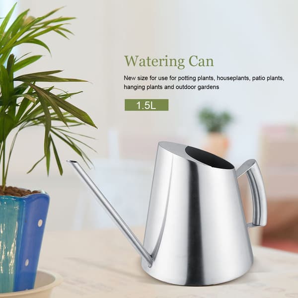 1500 ml SS vattenkanna, metall