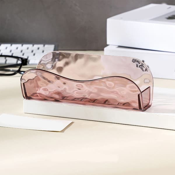 Röda 3-pack väggmonterade glasögonhållare med dräneringshål