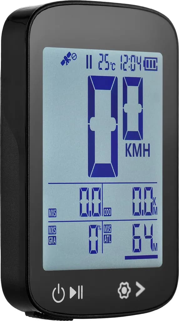 Trådlös GPS-cykeldator med HD-skärm, som stöder GPS, Beidou och multi-satellitnavigering