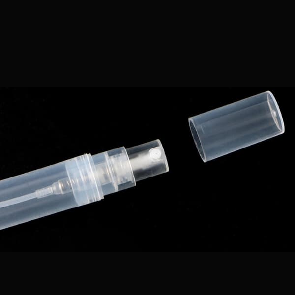 10 st 3 ml plastsprayflaskor Tomma parfympåfyllningsbara Mini Clear Sprayer