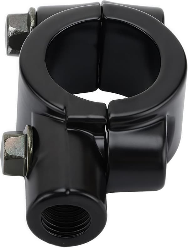 Cykelstyrbeslag, 22/10 mm, sort - todelt sæt
