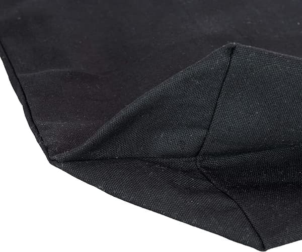Bomullsväska Elegant Rymlig Frakt Innerficka Dragkedja Botten