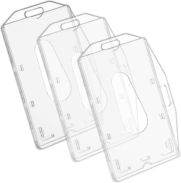 Gennemsigtig dokumentpose - PC-plast - Lodret/Vandret