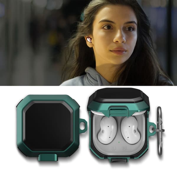 2-pak etui TPU PC karabinhage sort blå