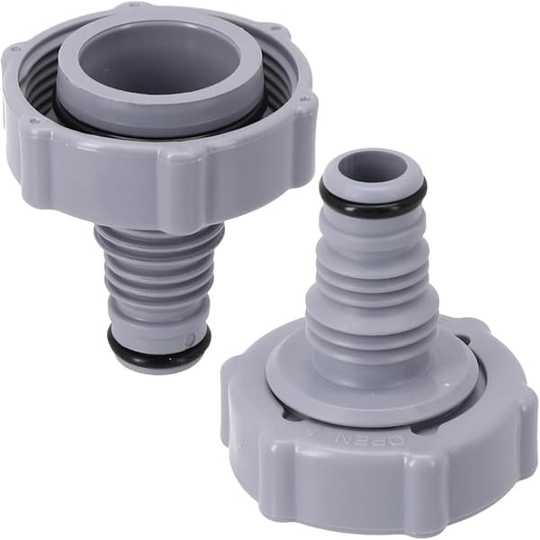 2-delad dräneringsventiladapter för pool, anslutningstillbehör, komponenter, reservdelar