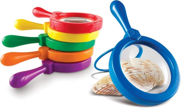 Giant Learning Resources Suurennuslasit, 6 kpl, 20,5x11,3x2,6cm