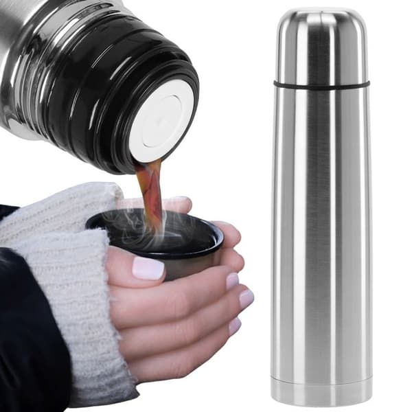 1-liters termoflaske i rustfrit stål
