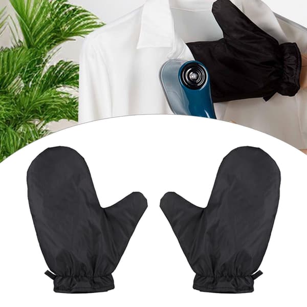 Bärbara och praktiska ångstrykningshandskar för kläder (2-pack)