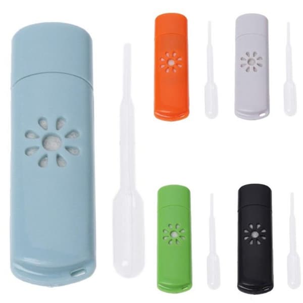 5 stk. Mini USB Bil Aromaterapi Diffuser Luftfugter Æterisk Olie Luft