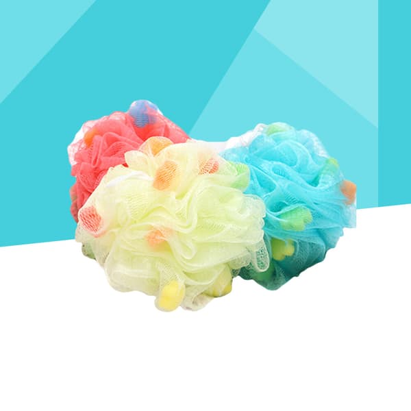 Stycken Loofah Kroppssvamp Loofahs Duschpuffar Bollnätspuff