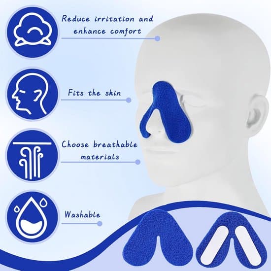 CPAP-mask näskudde - tvättbar och bekväm näskudde