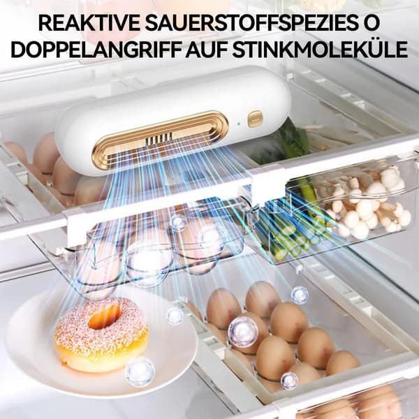 Bærbar Genopladelig 15mg Ozon Luftrenser & Skodeodorizer