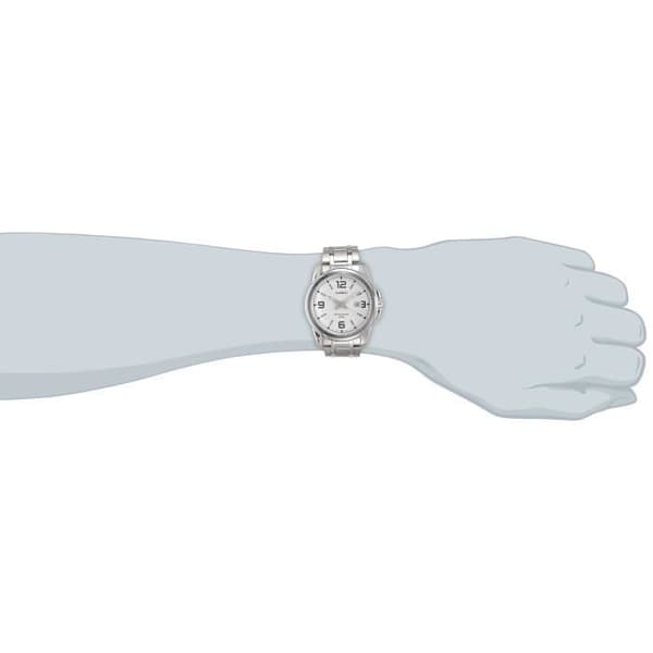 CASIO HXJCS Enticer Herr Analog White Dial Armbandsur - Mtp-1314d-7avdf (A552)