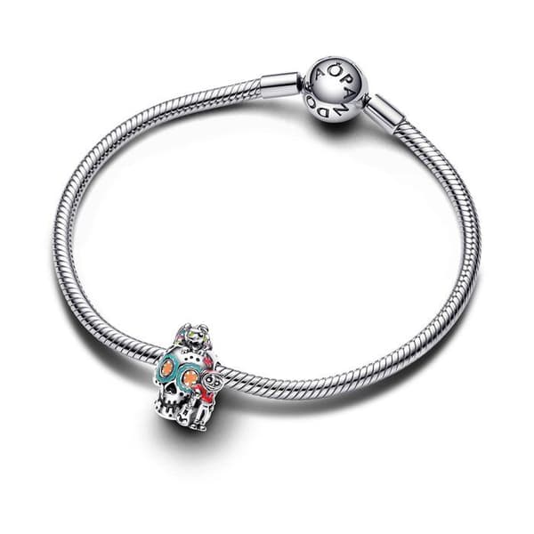 Damnedel - PANDORA - 792817C01 - Äkta Silver 925/1000 - Elegant - Grå